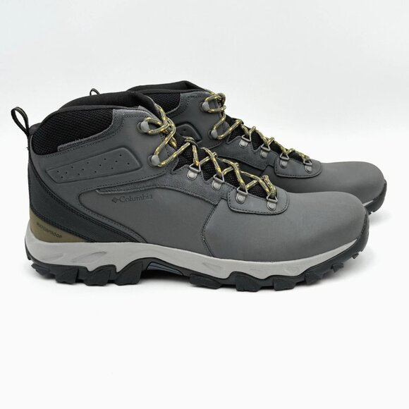 Columbia Men\'s Size 17 Newton Ridge Plus II Waterproof Leather Hiking Boot Shoe main image 10